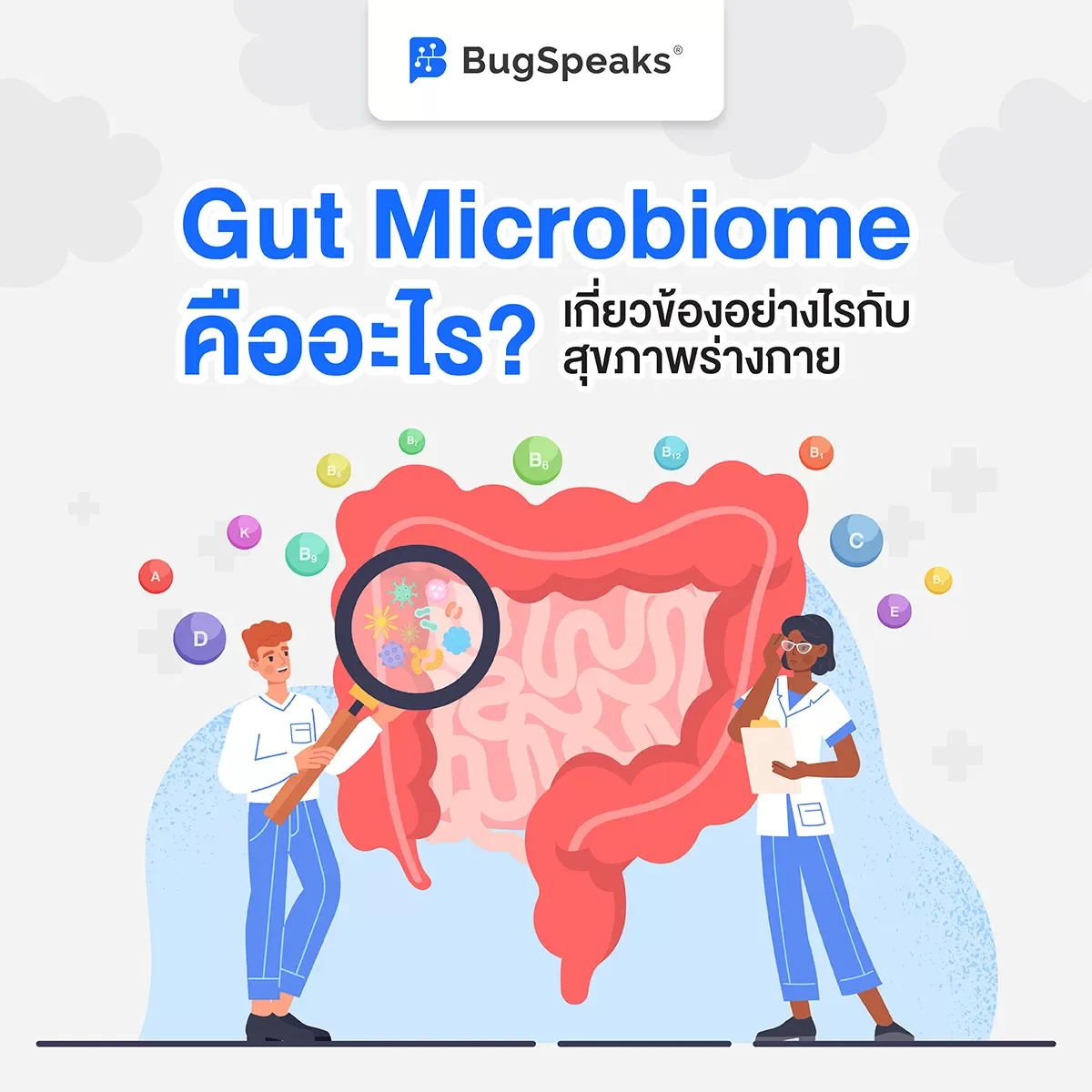 Gut Microbiome คืออะไร ? เกี่ยวข้องอย่างไรกับสุขภาพร่างกาย
